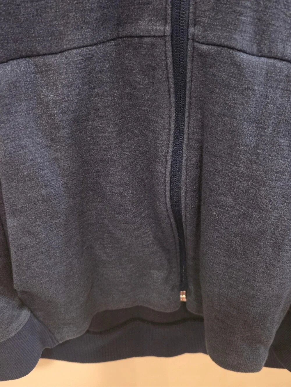 Under Armour Men's Dark Navy Zip-Up Sweater Jacket